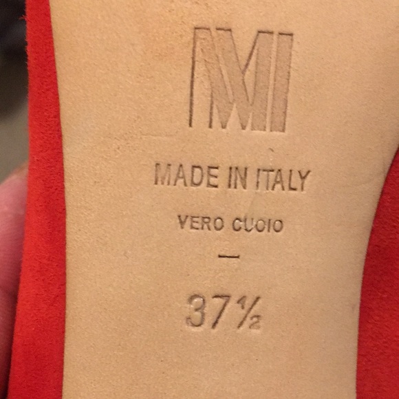 M.M. Lafleur The Lillian Pump In Vermillion - Picture 4 of 6